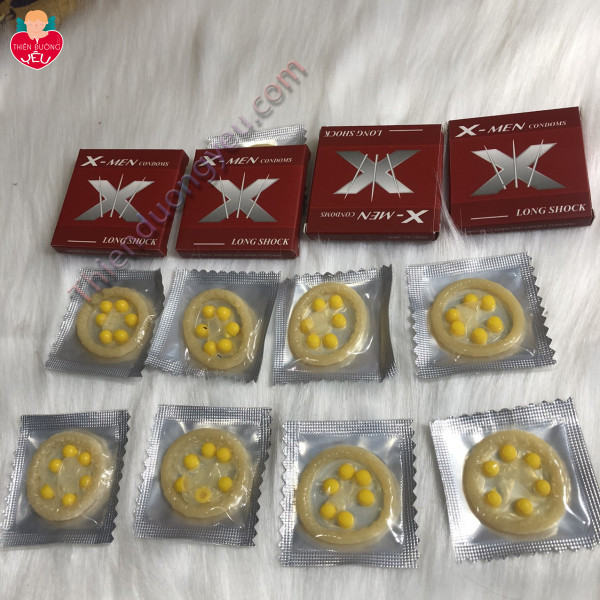Hộp Bao Cao Su Xmen Có 6 Bi KÉo Dài Thời Gian